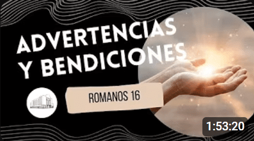 Advertencias y bendiciones